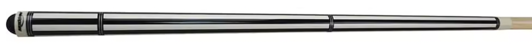 Queue de billard Maxton Redemptor - blanc cassé et noir - 140cm - Photo