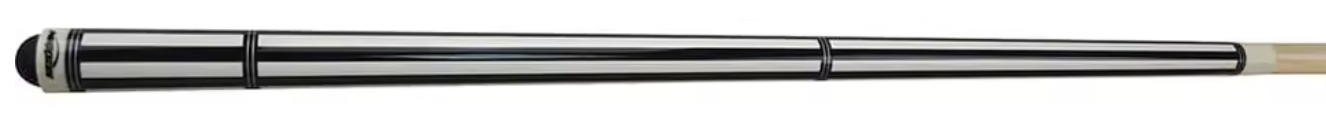 Queue de billard Maxton Redemptor - blanc cassé et noir - 140cm - Photo 1